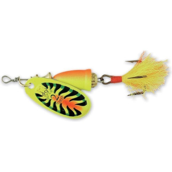 Блесна вращающаяся BLUE FOX Vibrax Foxtail 4 г, мушка, FTX (BFX1-FTX)